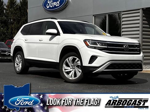 Used 2021 Volkswagen Atlas SE image 1