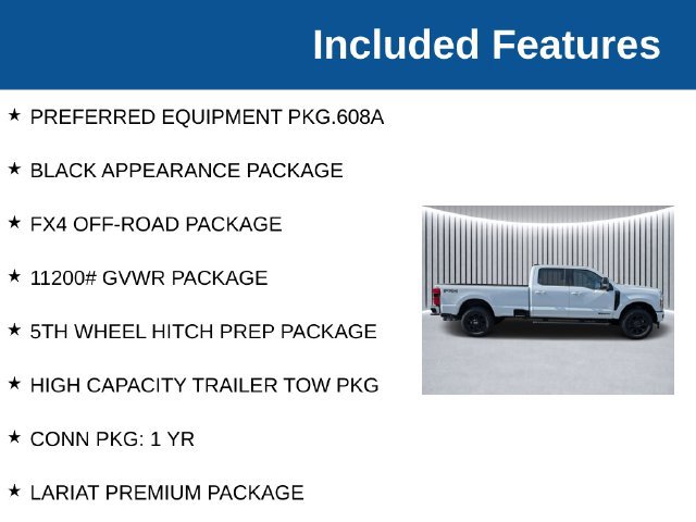 New 2026 Ford F250 Lariat w/ Black Appearance Package AWD/4WD image 4