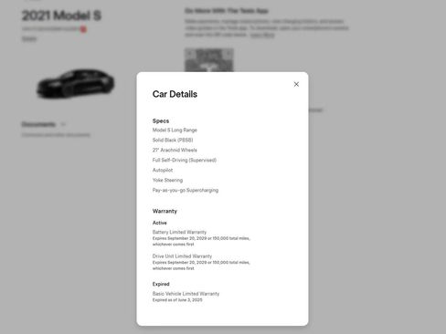 Used 2021 Tesla Model S Long Range AWD/4WD image 3