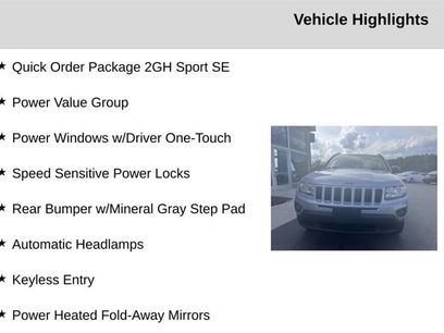 Used 2017 Jeep Compass Sport w/ Power Value Group