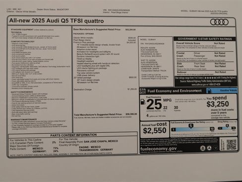 New 2025 Audi Q5 Premium Plus image 31