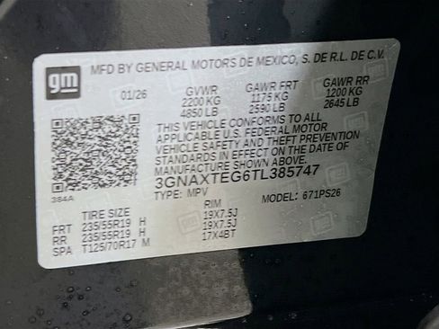 New 2026 Chevrolet Equinox RS image 31