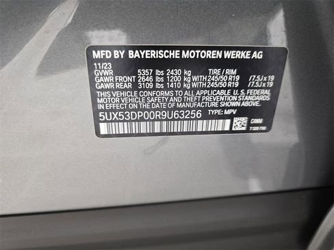 Certified 2024 BMW X3 xDrive30i w/ Premium Package image 34