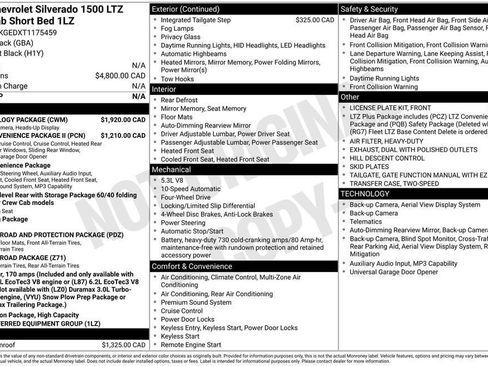 New 2026 Chevrolet Silverado 1500 LTZ AWD/4WD image 2