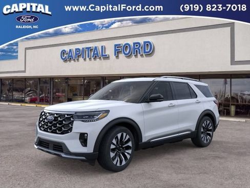New 2026 Ford Explorer Platinum w/ LUX Leather Package AWD/4WD image 1