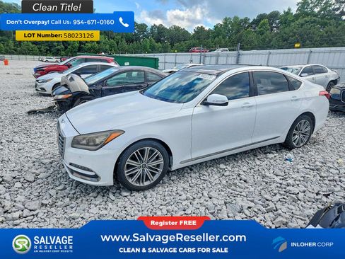 Used 2018 Genesis G80 3.8 w/ Option Group 02 RWD image 1