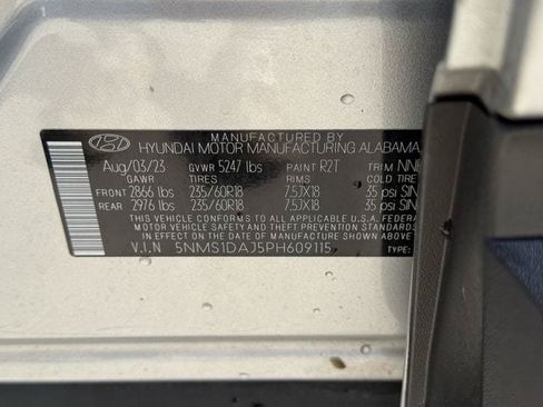 Used 2023 Hyundai Santa Fe SE AWD/4WD image 31