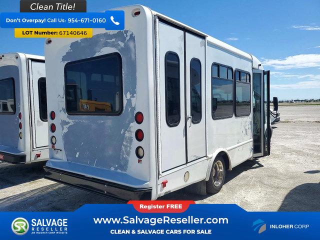Used 2019 Ford Transit 350 138 DRW w/ Shuttle Bus Prep Package RWD image 4