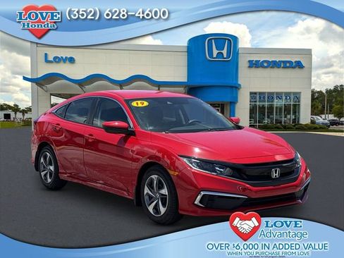 Certified 2019 Honda Civic LX image 1