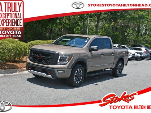 Used 2023 Nissan Titan PRO-4X w/ Pro-4x Convenience Package AWD/4WD image 1