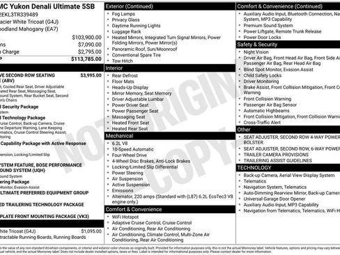 New 2026 GMC Yukon Denali Ultimate AWD/4WD image 10