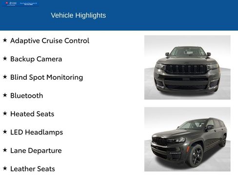Used 2023 Jeep Grand Cherokee L Limited w/ Black Appearance Package AWD/4WD image 2