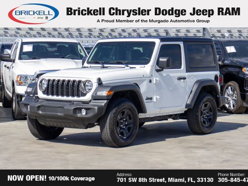 Used 2024 Jeep Wrangler Sport image 1