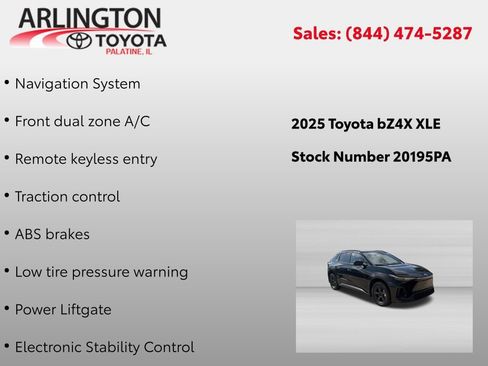 Used 2025 Toyota bZ4X AWD w/ Weather Package image 4