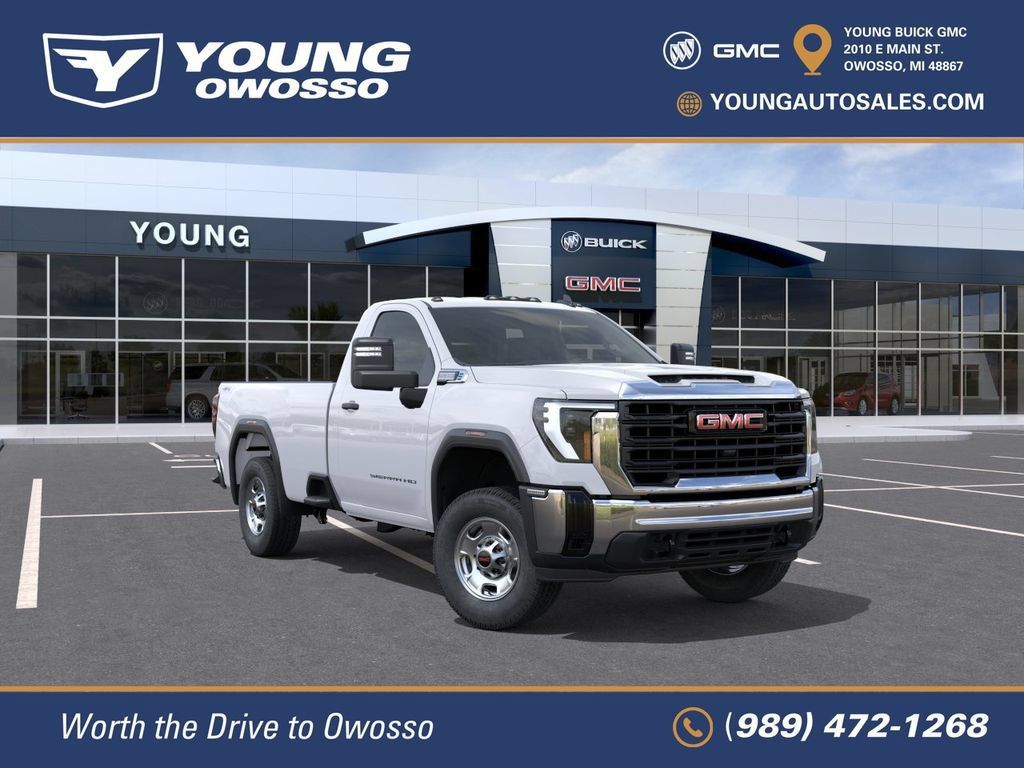 New 2026 GMC Sierra 2500 Pro w/ Snow Plow Prep/Camper Package AWD/4WD image 1