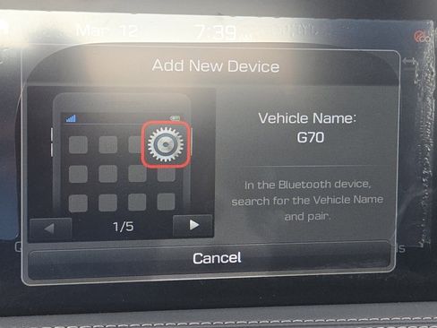 Used 2020 Genesis G70 3.3T w/ Prestige Package image 7