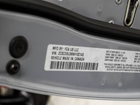 Used 2022 Dodge Charger SRT Hellcat w/ Harman/Kardon Audio Group RWD image 47
