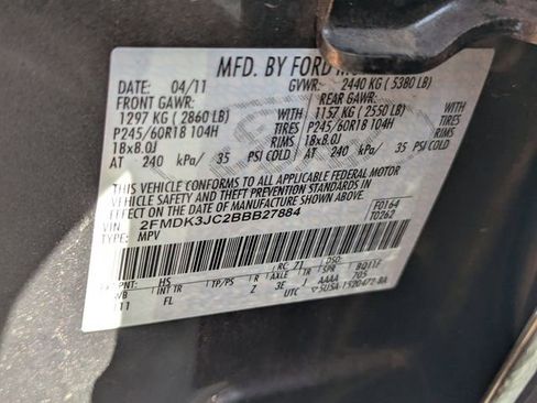 Used 2011 Ford Edge SEL w/ 201A Rapid Spec Order Code image 33