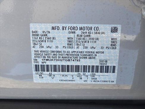 New 2026 Ford Explorer Active w/ Active Comfort Package RWD image 18
