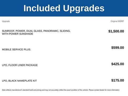 New 2026 Chevrolet Traverse RS w/ LPO, Floor Liner Package FWD image 5