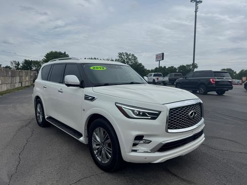 Used 2019 INFINITI QX80 Luxe w/ Cargo Package AWD/4WD image 1