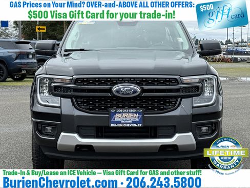 Used 2025 Ford Ranger XLT w/ Trailer Tow Package AWD/4WD image 8