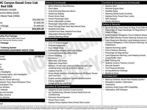 Used 2025 GMC Canyon Denali AWD/4WD image 23