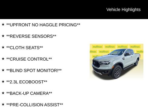 Certified 2021 Ford Ranger XLT w/ Equipment Group 301A Mid RWD image 6