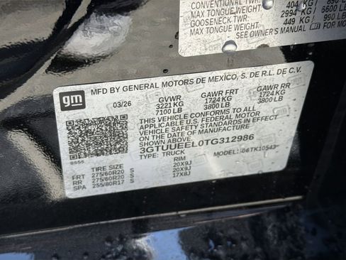 New 2026 GMC Sierra 1500 AT4 w/ AT4 Premium Package AWD/4WD image 30
