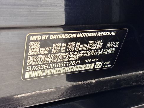 Used 2024 BMW X5 M60i w/ Parking Assistance Package image 20