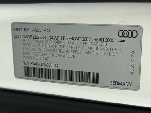 Used 2021 Audi A6 Premium Plus w/ Premium Plus Package image 62