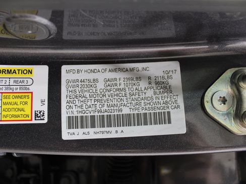 Used 2018 Honda Accord Touring image 36