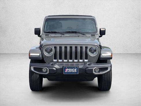 Used 2023 Jeep Wrangler Unlimited Sahara w/ LED Lighting Group AWD/4WD image 2
