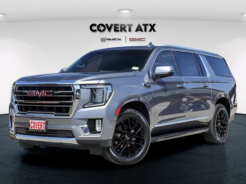 Used 2022 GMC Yukon XL SLT w/ SLT Premium Package RWD image 2
