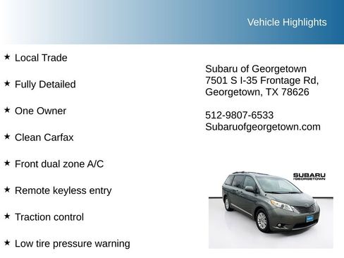 Used 2014 Toyota Sienna XLE image 9