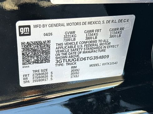 New 2026 GMC Sierra 1500 Denali AWD/4WD image 23