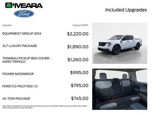 New 2025 Ford Maverick XLT w/ Equipment Group 301A AWD/4WD image 35