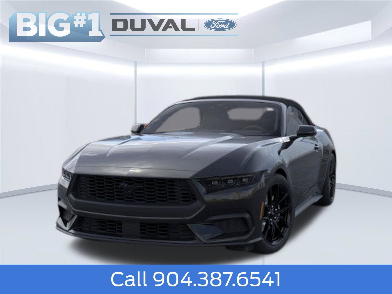 New 2026 Ford Mustang Convertible w/ Mustang Nite Pony Package RWD image 2