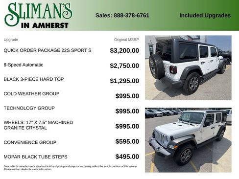 Used 2020 Jeep Wrangler Unlimited Sport S AWD/4WD image 11