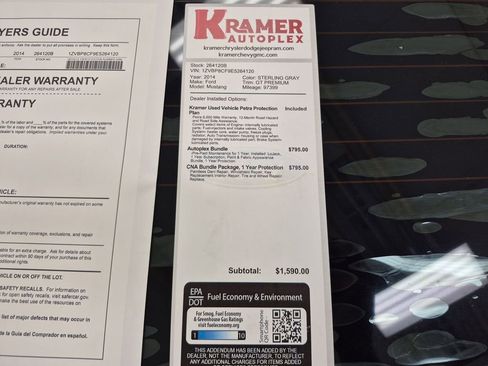 Used 2014 Ford Mustang GT Premium w/ Electronics Package image 35