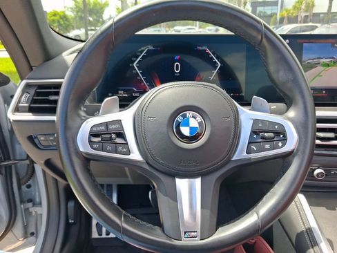 Used 2024 BMW 430i Convertible w/ M Sport Package RWD image 13
