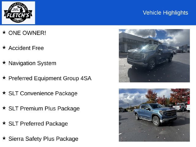 Used 2024 GMC Sierra 1500 SLT w/ SLT Premium Plus Package AWD/4WD image 2