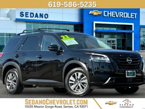 Used 2022 Nissan Pathfinder SV w/ SV Black Package FWD image 1