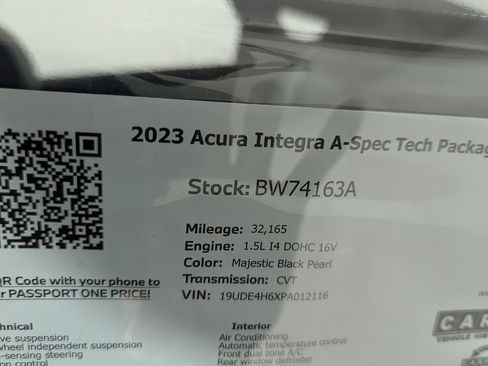 Used 2023 Acura Integra A-Spec FWD image 31