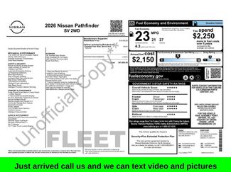 Used 2026 Nissan Pathfinder SV FWD 360° Tour