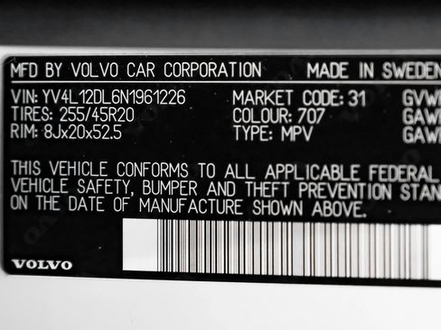 Used 2022 Volvo XC60 B5 Inscription w/ Advanced Package FWD image 53