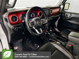 Used 2021 Jeep Wrangler Unlimited Rubicon w/ Uconnect 4C Nav & Sound Group video 3