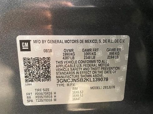 Certified 2019 Chevrolet Trax LS image 31