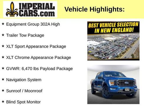 Used 2023 Ford F150 XLT w/ Equipment Group 302A High image 7