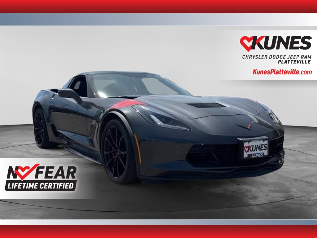 Used 2017 Chevrolet Corvette Grand Sport w/ Grand Sport Heritage Package RWD image 1